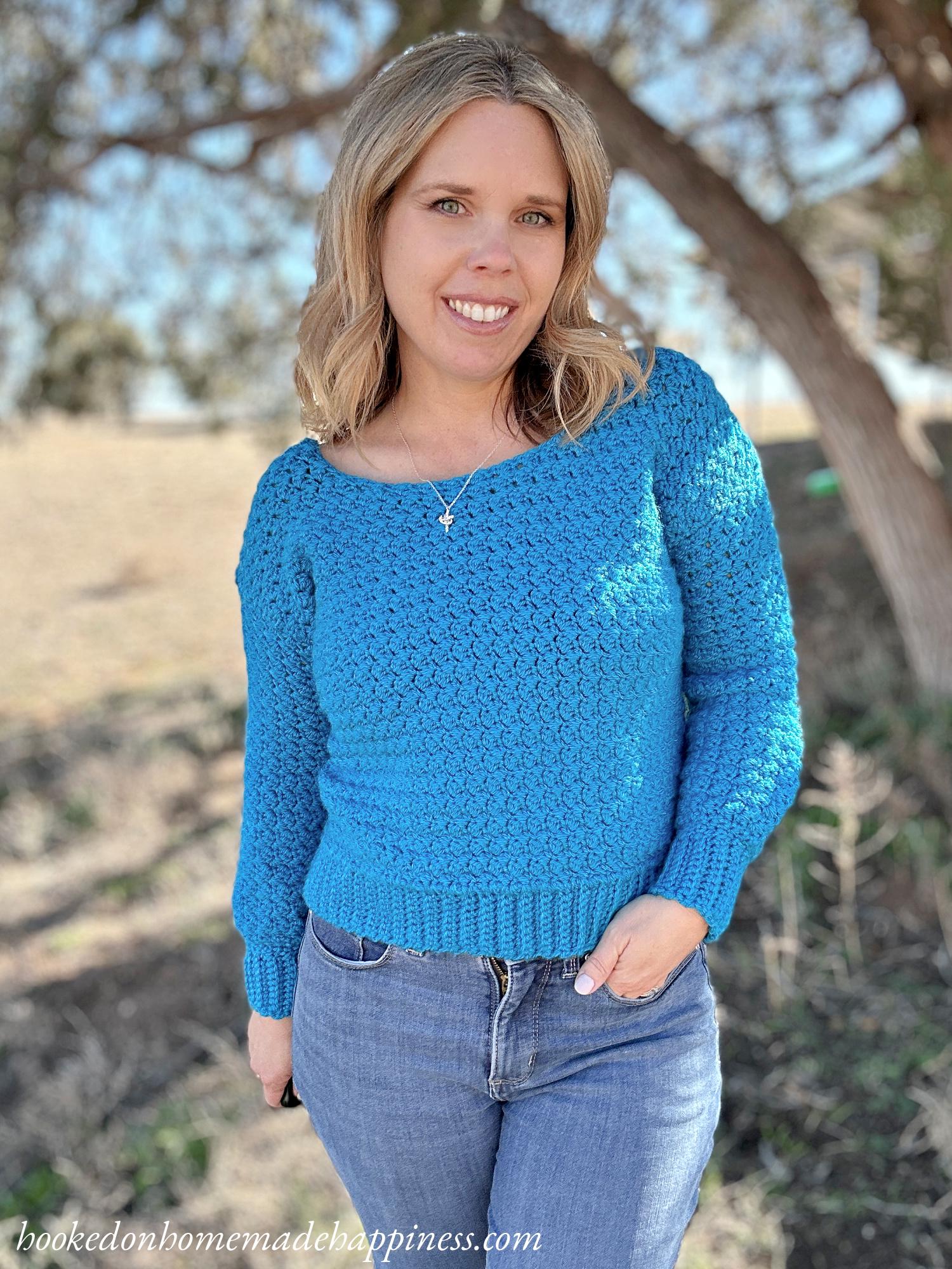 Suzette Sweater Crochet Pattern