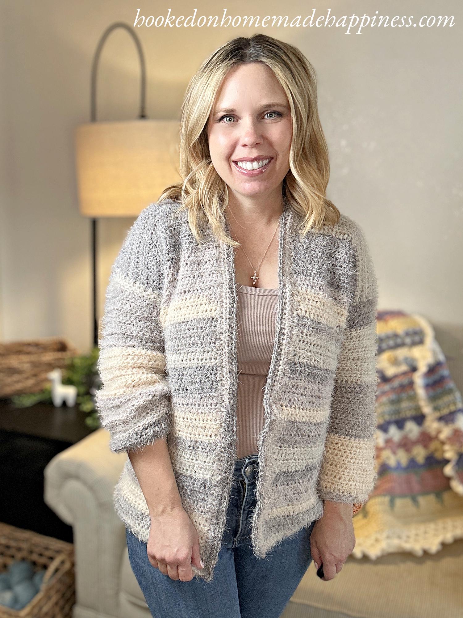 All HDC Cardigan Crochet Pattern