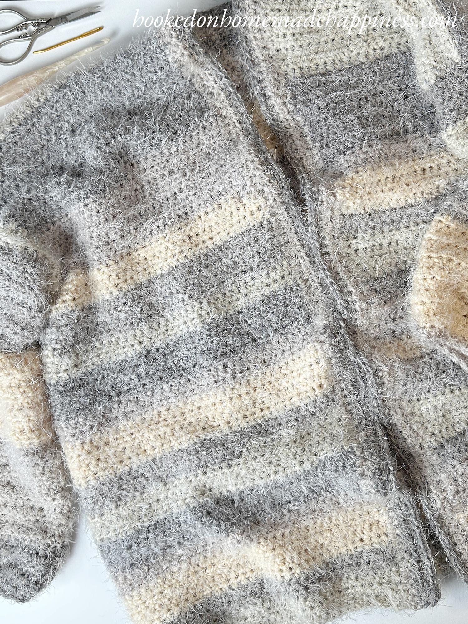 All HDC Cardigan Crochet Pattern