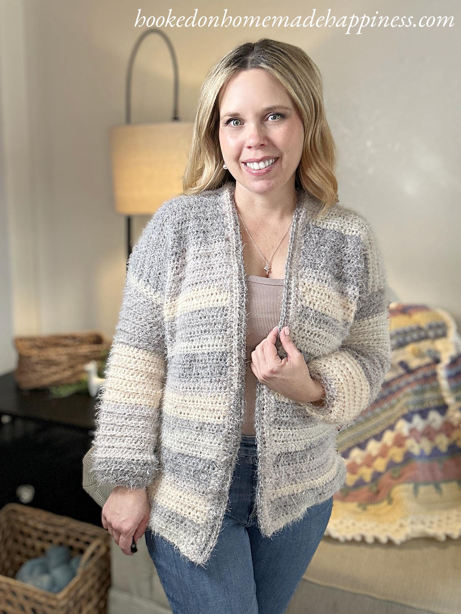 All HDC Cardigan Crochet Pattern