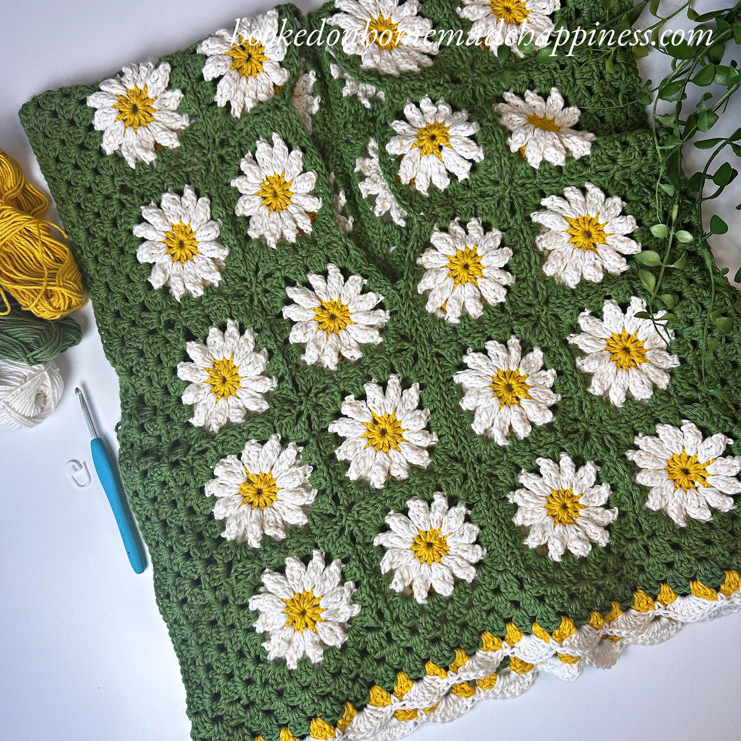 Daisy Square Tee Crochet Pattern