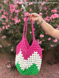 Granny Stitch Market Bag Crochet Pattern