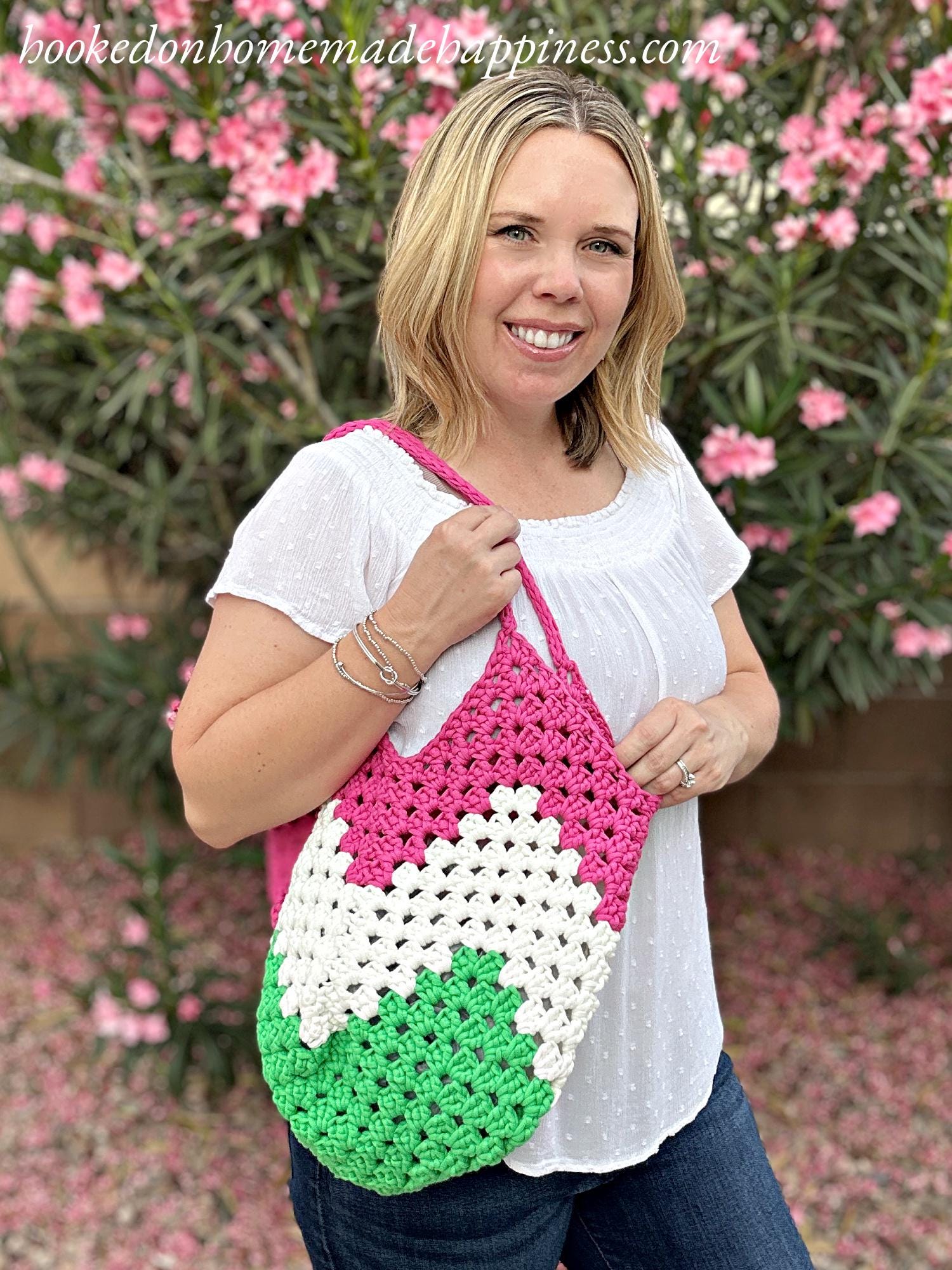 Granny Stitch Market Bag Crochet Pattern