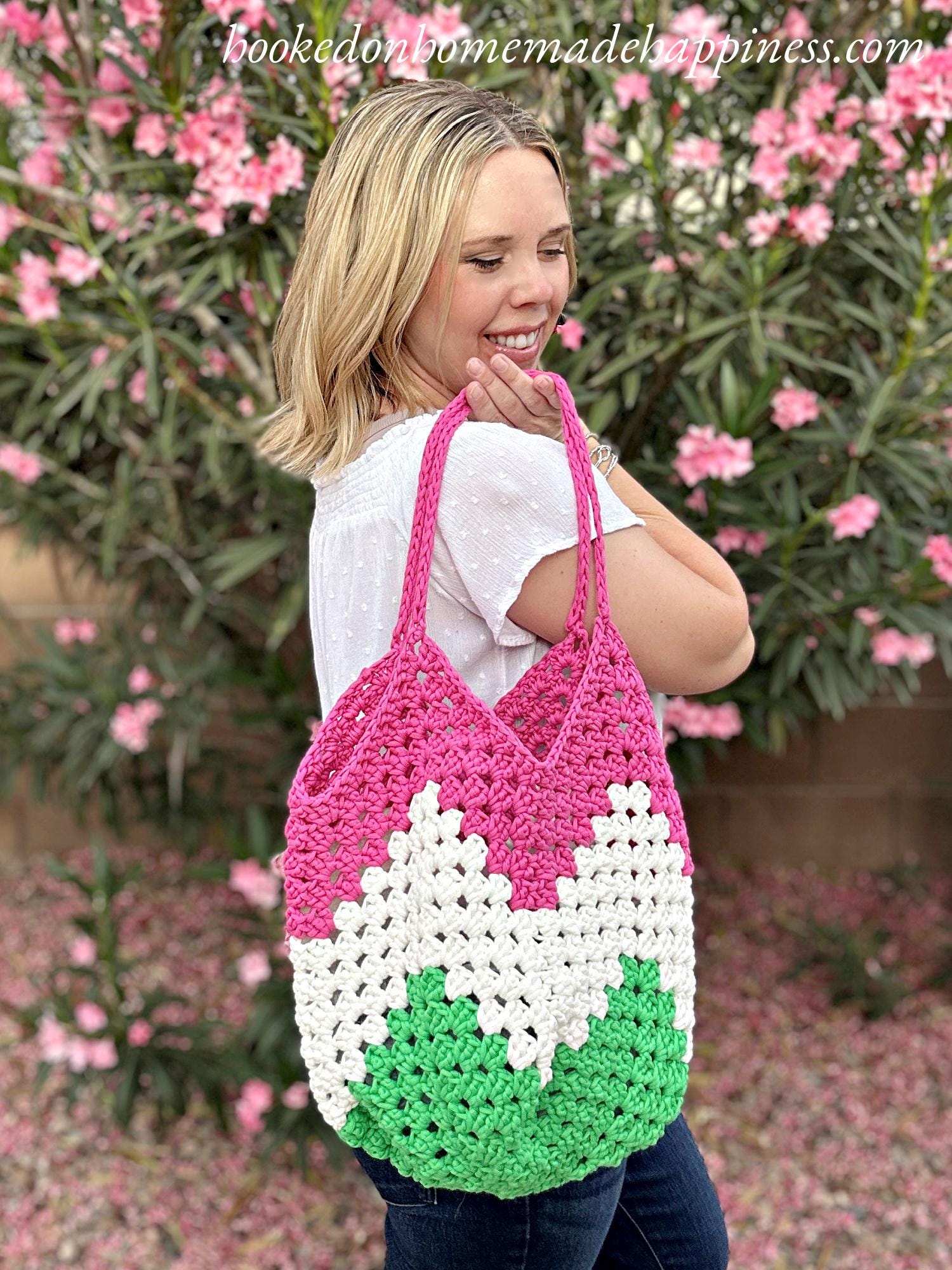 Granny Stitch Market Bag Crochet Pattern