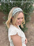 Easy Lace Headband Crochet Pattern