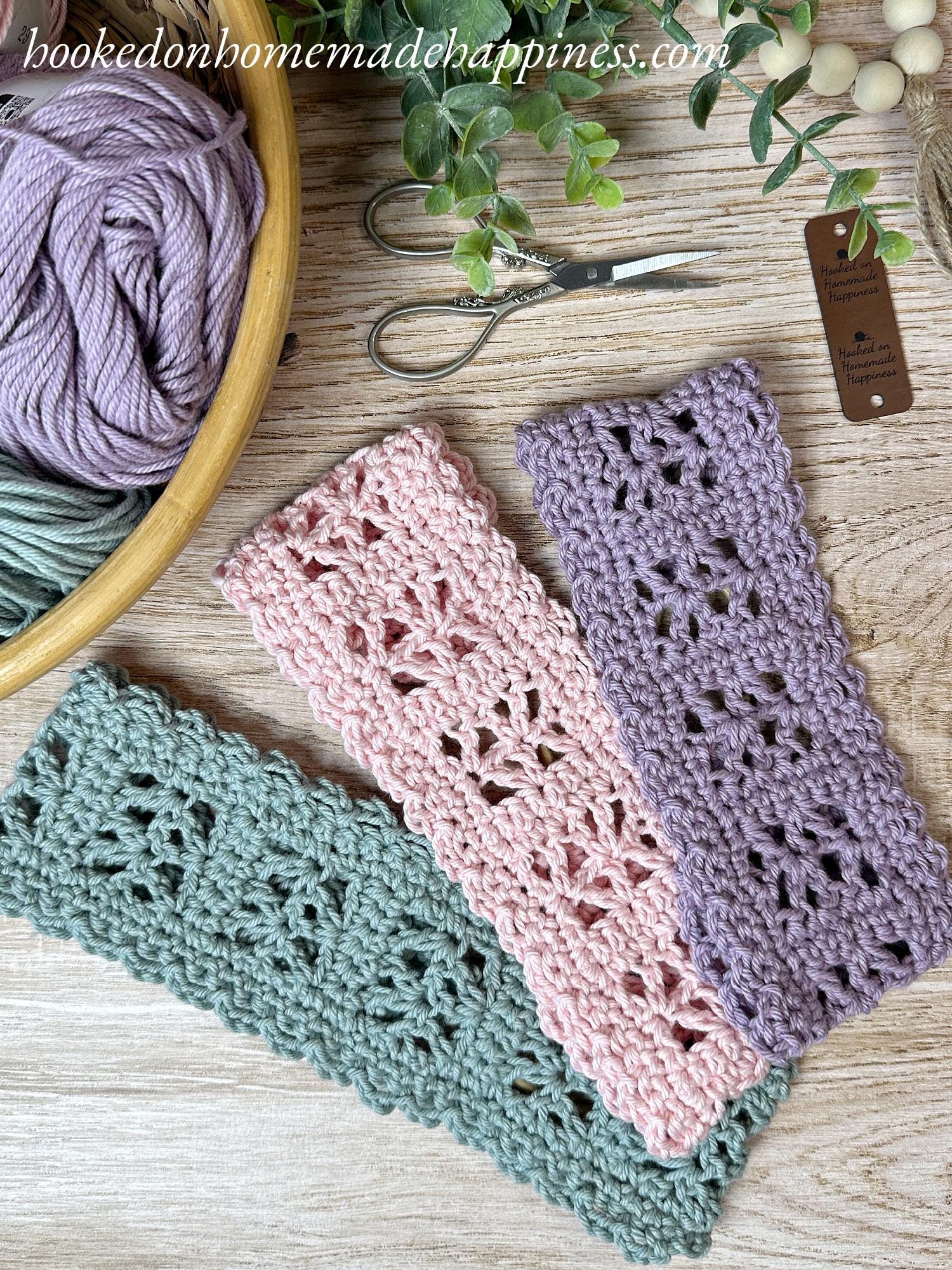 Easy Lace Headband Crochet Pattern