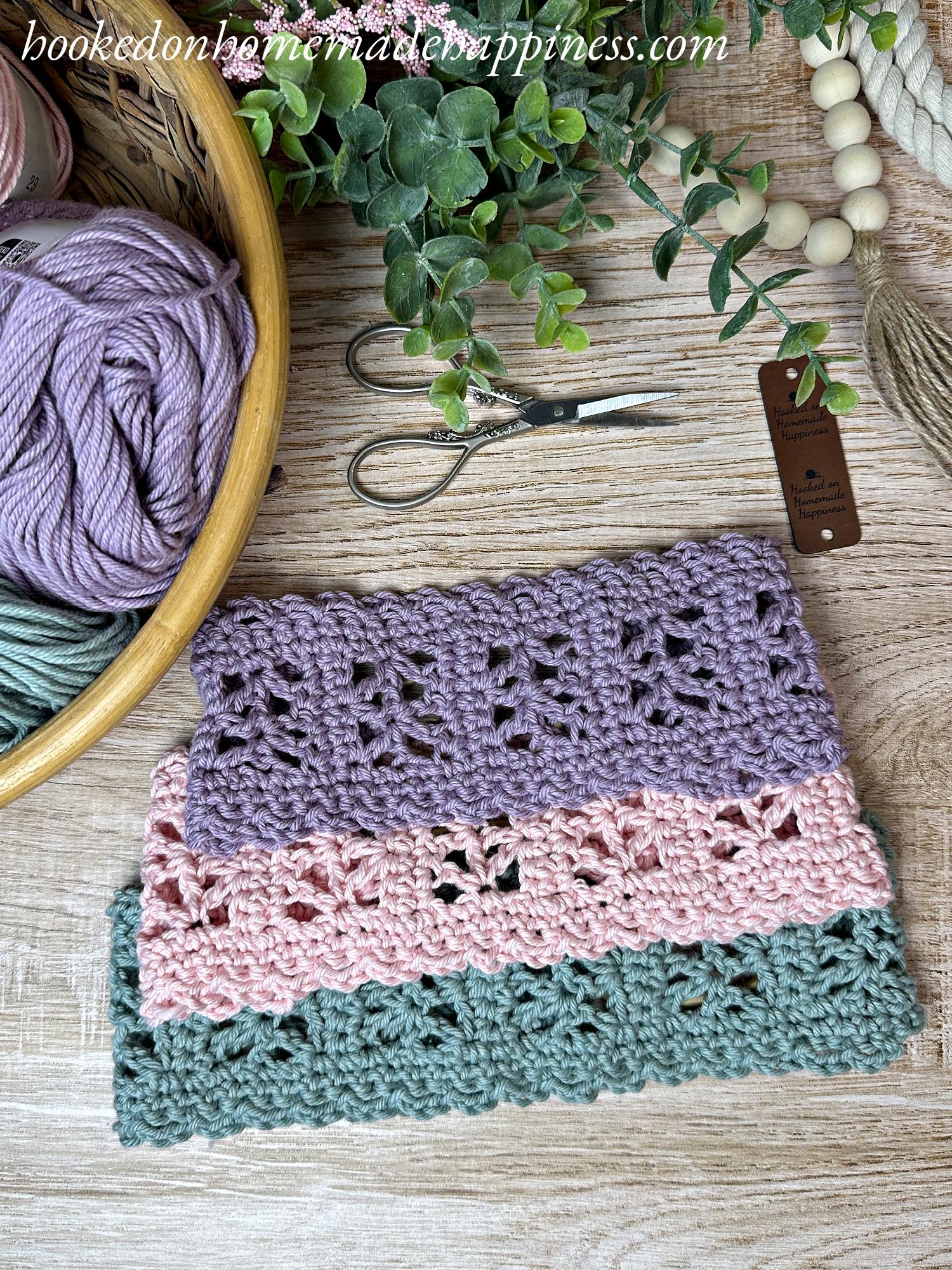 Easy Lace Headband Crochet Pattern