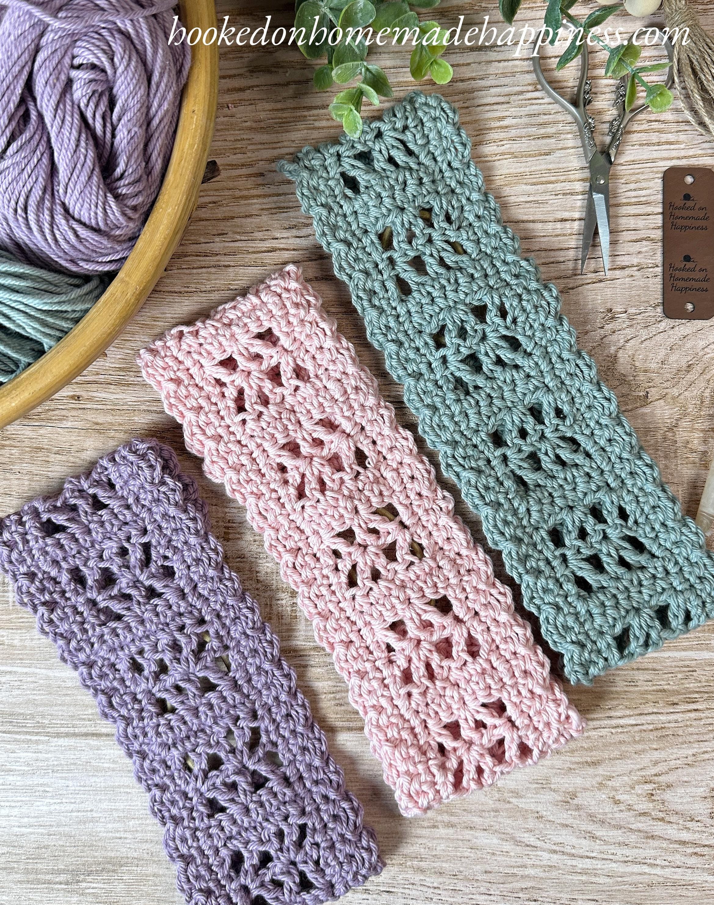 Easy Lace Headband Crochet Pattern