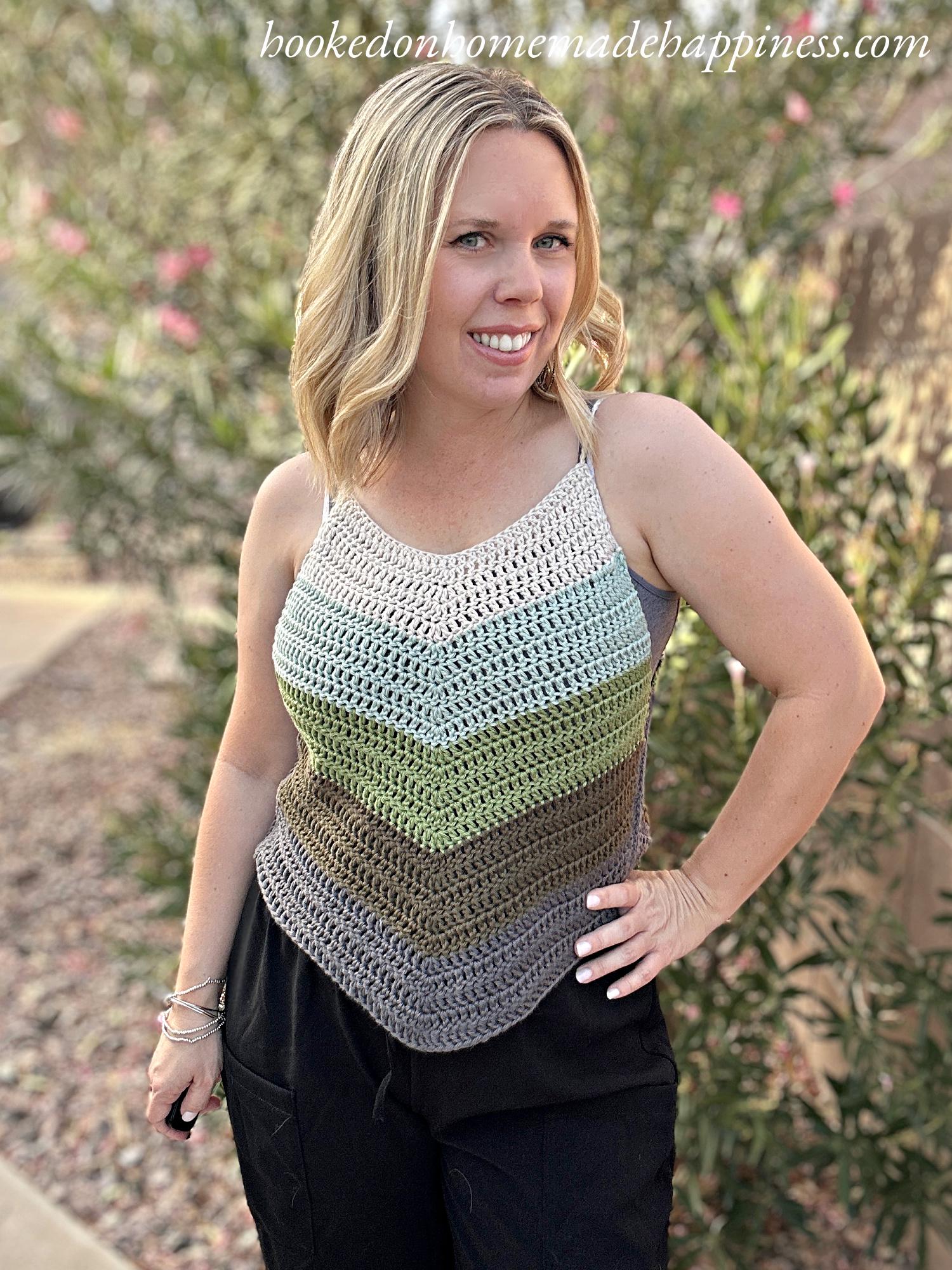 Ombre Tank Top Crochet Pattern