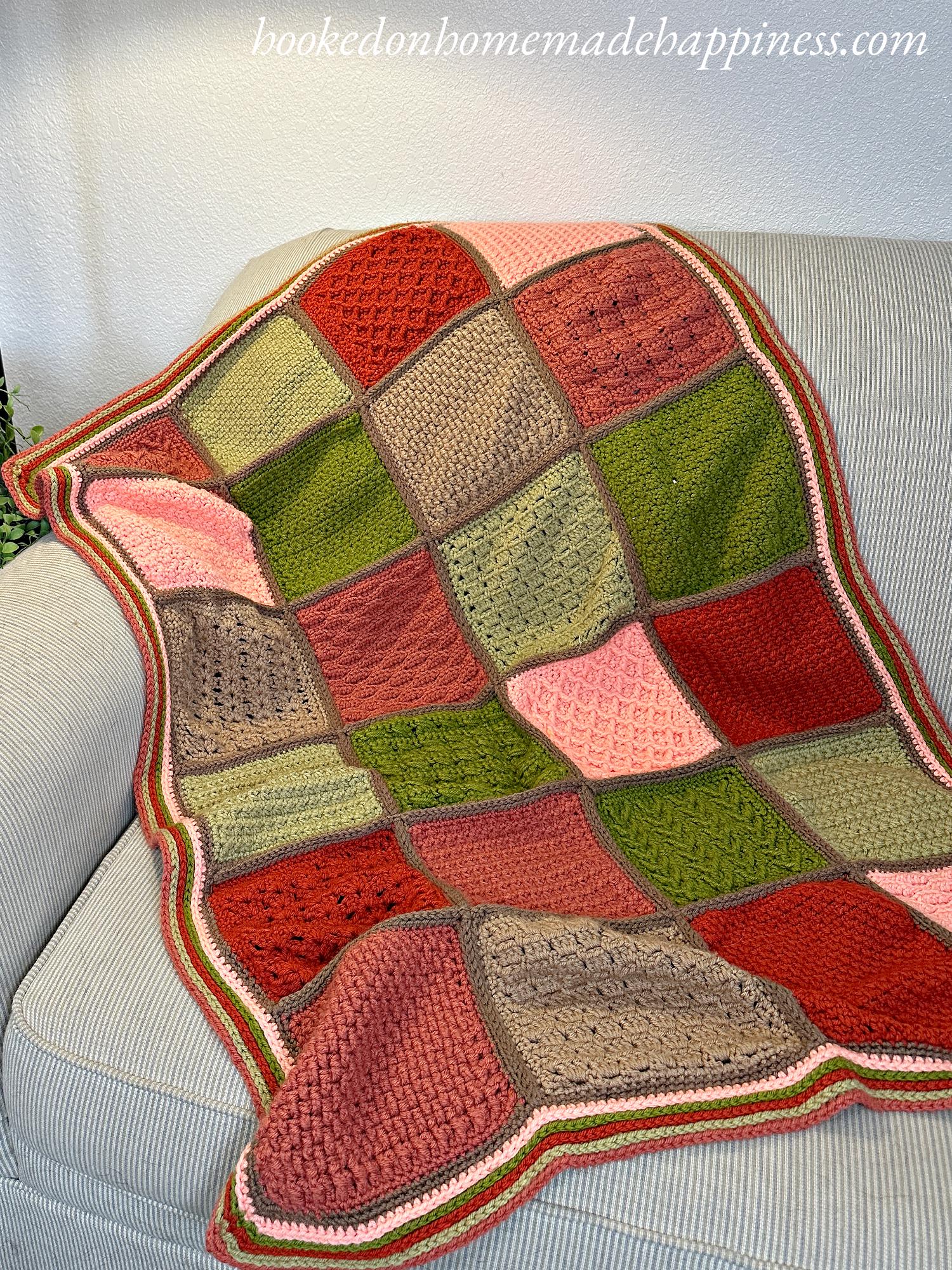 Stitch Sampler Scrapghan Crochet Pattern