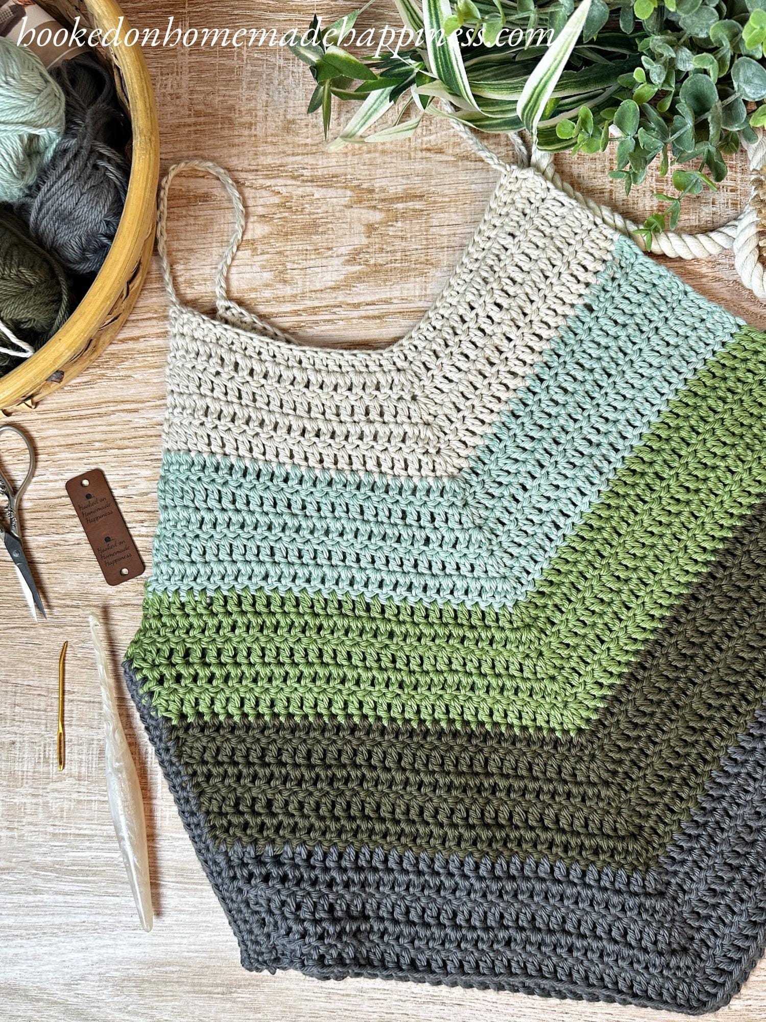 Ombre Tank Top Crochet Pattern
